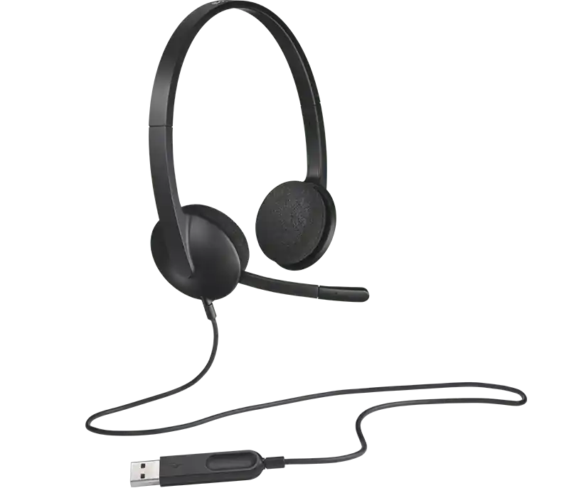 Must-Have Logitech H340 USB Computer Headset