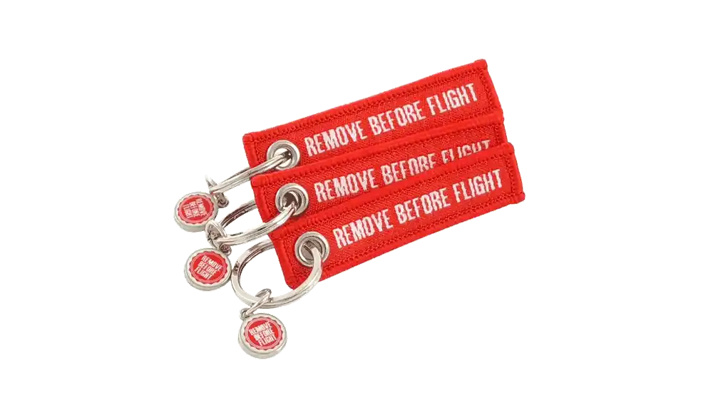 Mini-Anhänger - REMOVE BEFORE FLIGHT Preisknaller