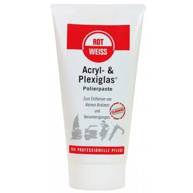 ROTWEISS Acryl- & Plexiglas Polierpaste Neu