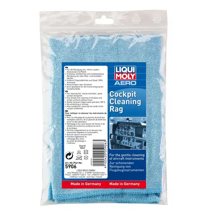 Beliebt Liqui Moly Aero Cockpit Cleaning Rag / Cockpit-Microfasertuch