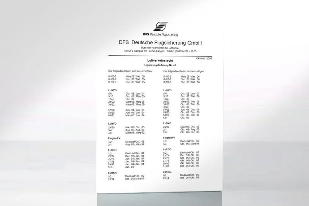 Berichtigung zum Luftverkehrsrecht Knallerangebot