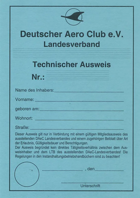Günstig Technischer Ausweis