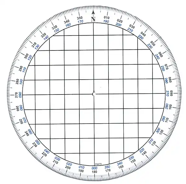 Knallerangebot Circular Protractor / Kursrose