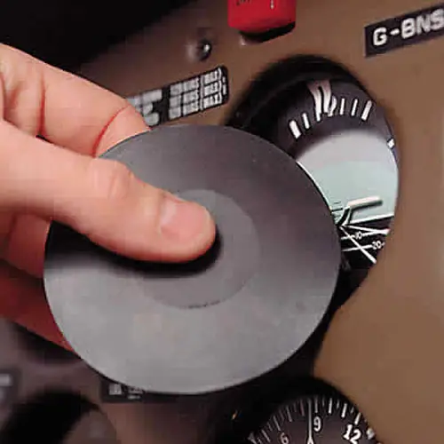 Neuheit Partial Panel Simulator - Instrumentenabdeckung (selbsthaftend)