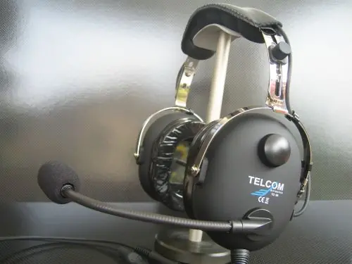 Aktuell TELCOM TC-50 AS Aviation Pilot Headset