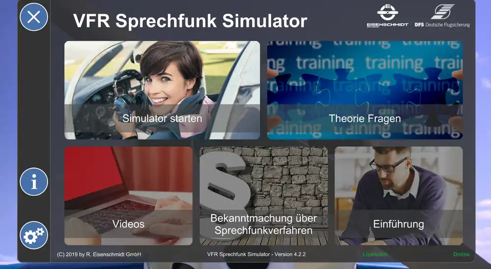 VFR Sprechfunk Simulator Version 5.x Sichere Zahlung
