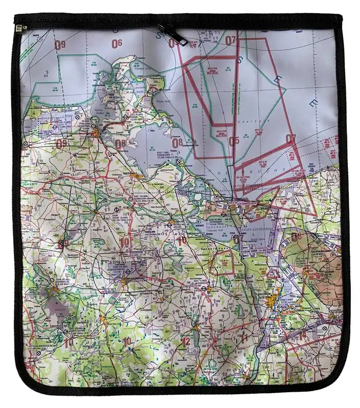 Neu Im Sortiment MapBag Echo Sierra (1x Taschenkörper und 1x Flap mit ICAO Karte)