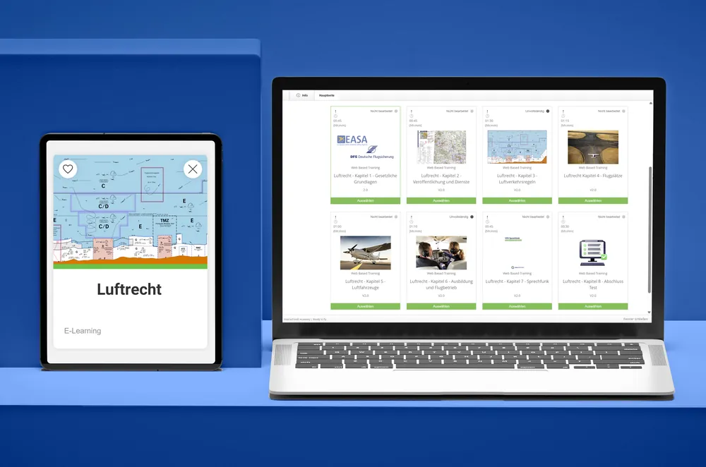 Saisonangebot E-Learning Grundkurs: Luftrecht