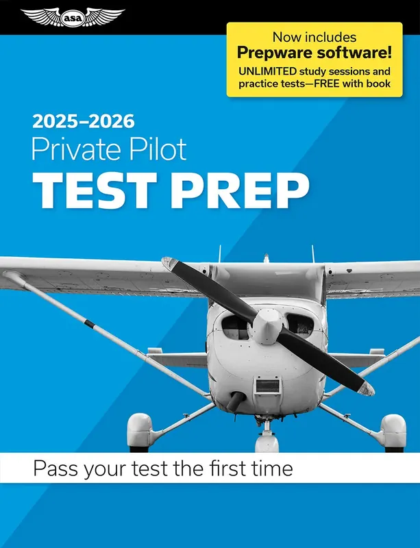 Test Prep 2025-2026: Private Pilot (Buch) Sale
