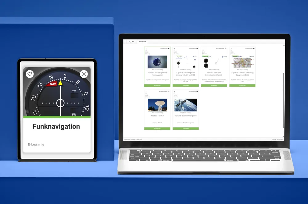 E-Learning Grundkurs: Funknavigation Begrenztes Angebot