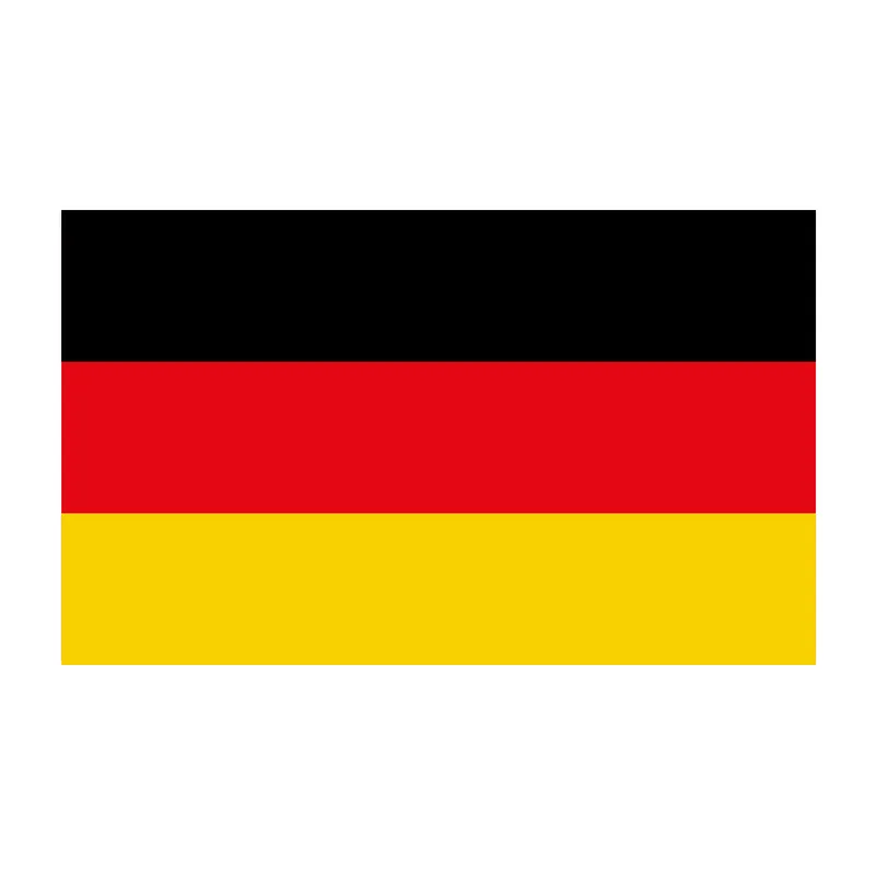 Preisreduziert Bundesflagge Deutschland - Aufkleber (schwarz-rot-gelb)