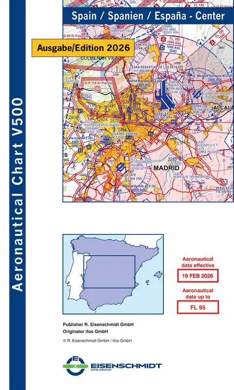 Markenprodukt V500 Spain, Blatt Central (Ausgabe 2026)