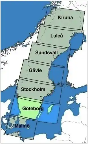 Top-Seller ICAO-Karte Schweden: Göteborg Ausgabe 2026