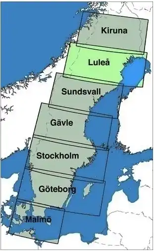 Super-Preis ICAO-Karte Schweden: Lulea Ausgabe 2026
