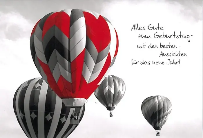 Nur Heute Grußkarte: Alles Gute zum Geburtstag!