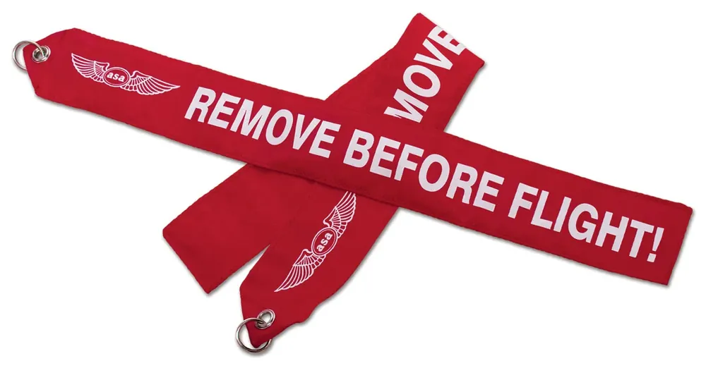 Remove before flight Banner - ASA Schneller Versand