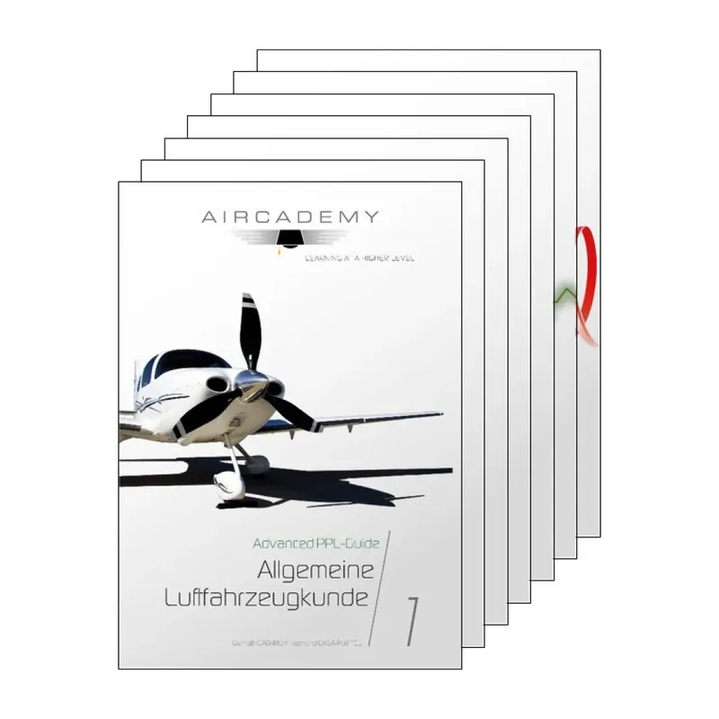 Markenprodukt Advanced PPL(A) Guide komplette Serie Print + Ebook