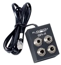 Begrenztes Angebot Flightcom Erweiterung 4 Platz Intercom