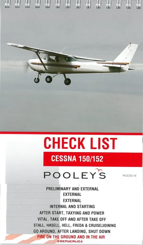 Checklist Cessna 150/152 Direkt Vom Hersteller