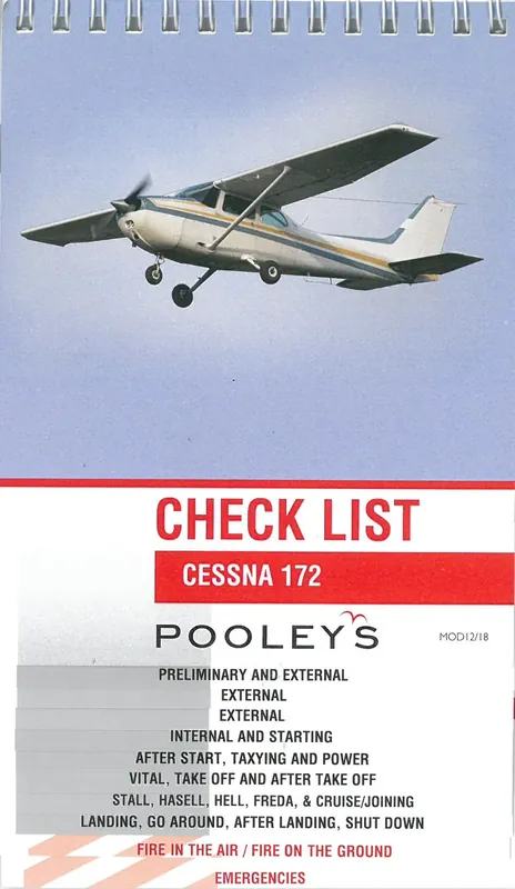 Checklist Cessna 172 Geprüft