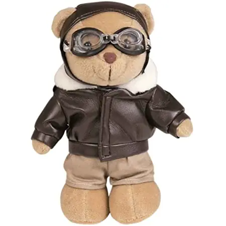 Teddybär Pilot - Mil Tec Nur Für Kurze Zeit