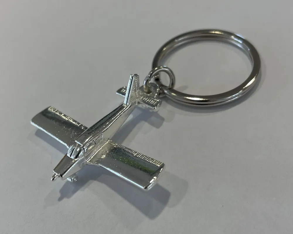 Schlüsselanhänger Piper silber Super-Preis