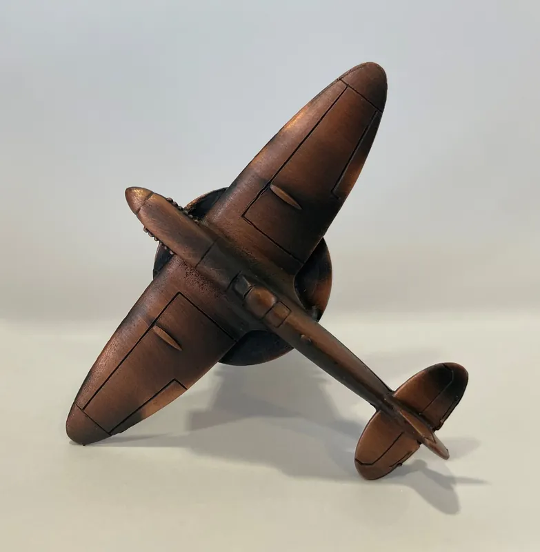 Finale Aktion Flaschenverschluss Spitfire kupfer