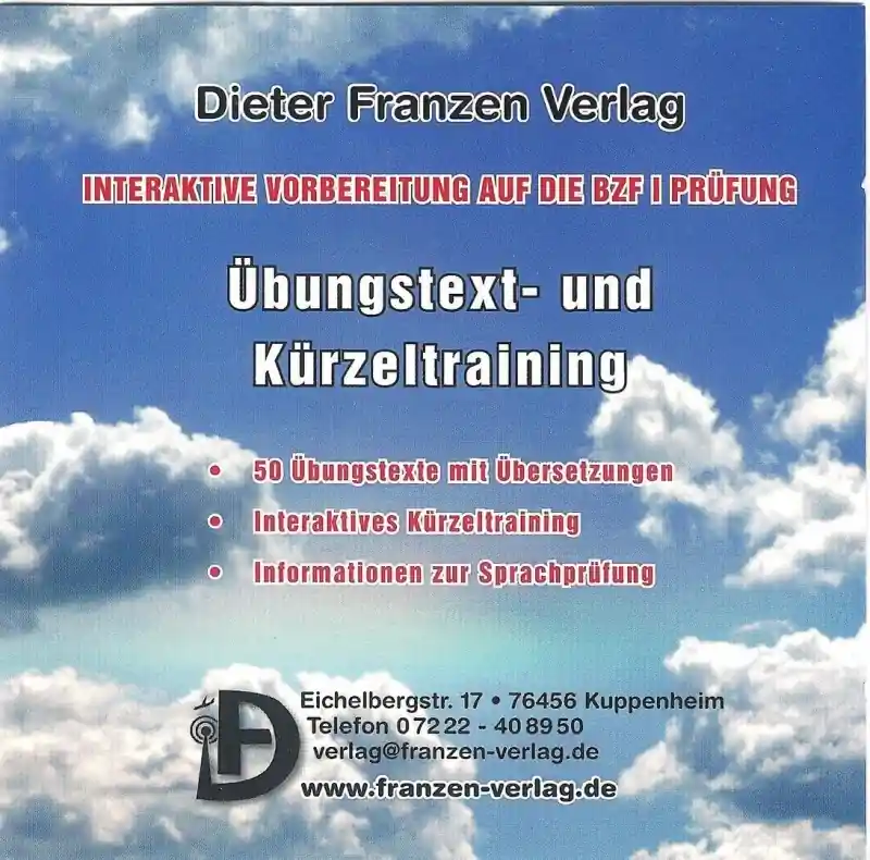 Übungstext- und Kürzeltraining Expressversand