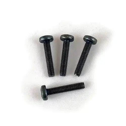 Instrumentenschrauben-Set SCHWARZ 4 Stück Must-Have