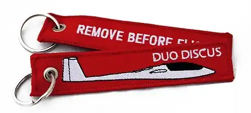 "Duo Discus" Remove before flight Neu