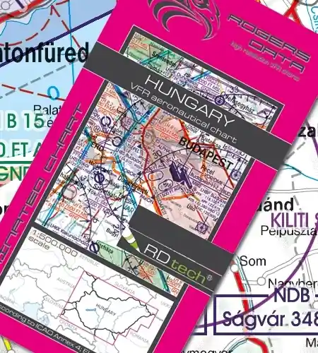 Rogersdata VFR Karte Hungary 500k 2026 Direkt Vom Hersteller