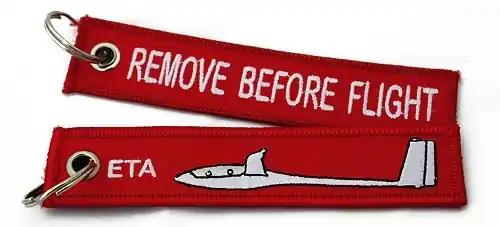 "Eta" Remove before flight Saisonangebot