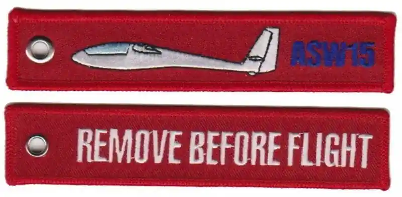 "ASW 15" Remove before flight Beliebt