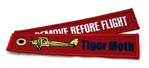 Schnäppchen "Tiger Moth" Remove before flight