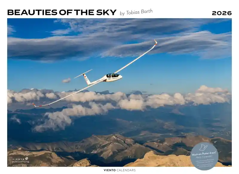 Sonderaktion Fotokalender Beauties of the sky 2026 von Tobi Barth, DIN A2+