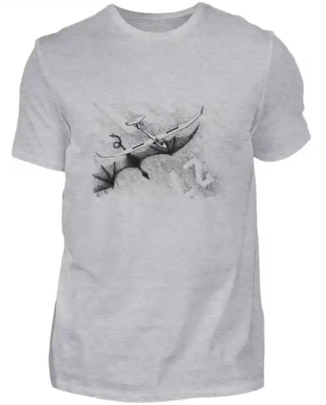 T-Shirt Drache / Segelflieger Herren Highlight
