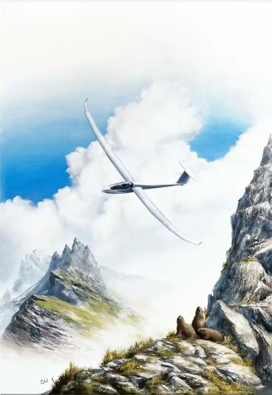 Sonderaktion Originalgemälde "Arcus über den Dolomiten"