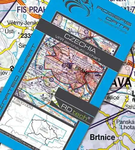 Rogersdata VFR Karte Tschechien 500k 2026 Solange Der Vorrat Reicht