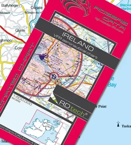 Rogersdata VFR Karte Ireland 500k 2026 Neu Im Sortiment