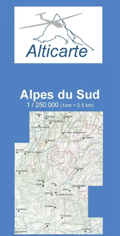 Beliebt Segelflugkarte Südfrankreich 2026
