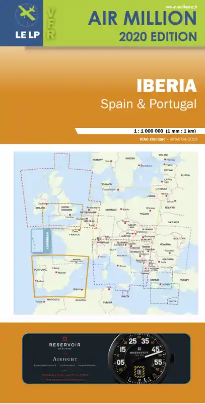 Airmillion Iberia 1:1.000.000 2026 Expressversand
