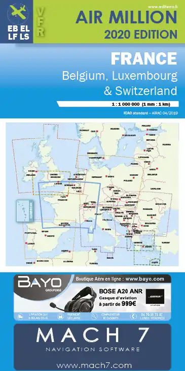 Airmillion Frankreich 1:1.000.000 2026 Letzte Chance