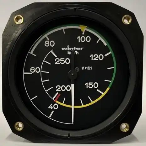 Staudruck-Fahrtmesser UL-Birdy 57mm mit Farbmarkierungen Jetzt Bestellen