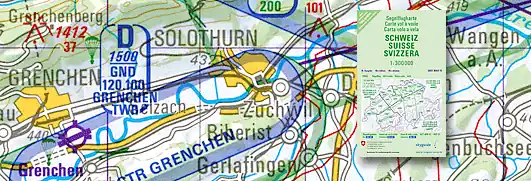 Expressversand Segelflugkarte Schweiz 2026