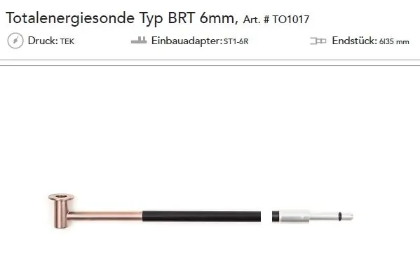 Neu Im Sortiment Totalenergiesonde BRT/ST für Rumpfrücken