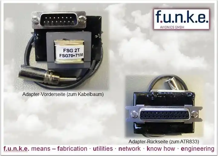 Adapter FSG 2T/70/71 auf ATR833 Super-Preis