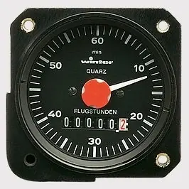 Bestpreis Flugstundenzähler FSZM analog, 57 mm