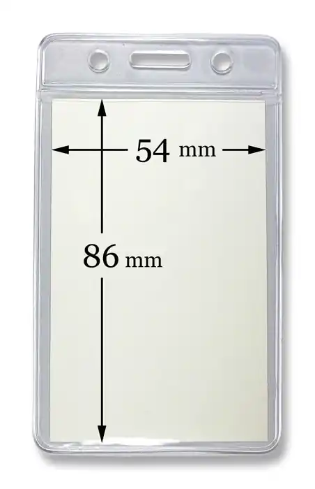 Abverkauf Ausweishülle 54x86mm