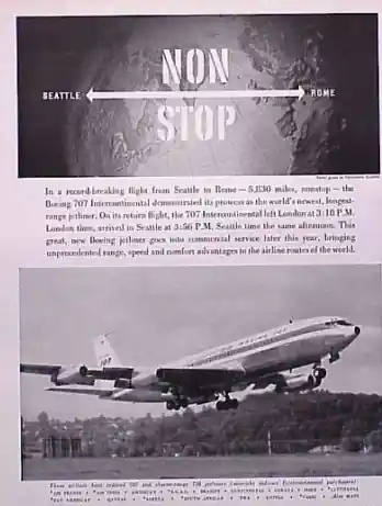Boeing 707 1959 Size M Direkt Vom Hersteller
