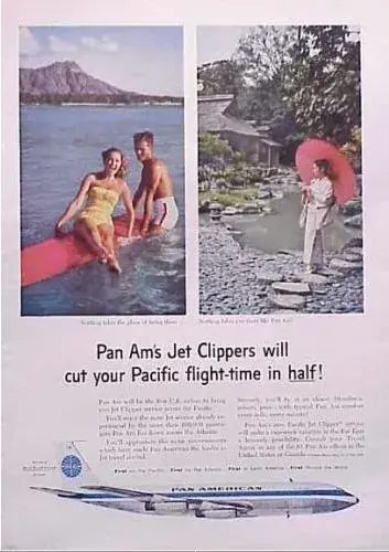 Schneller Versand Pan Am 1959 Size M
